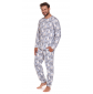 Vyriška pižama PMB 4169 GREY BEAR