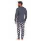 Vyriška pižama PMB 4329 SPRUCE