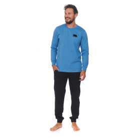 Vyriška pižama PMB 9509 ROYAL BLUE