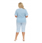Moteriška pižama PB 9981 SKY BLUE